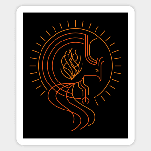 Phoenix - Resilience Bird Sticker